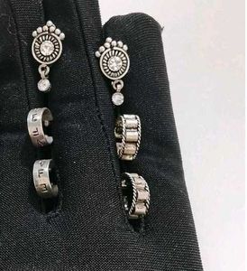 Boho oxidised Ear Cuffs