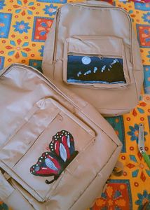 Unique Hand-Painted Backpack