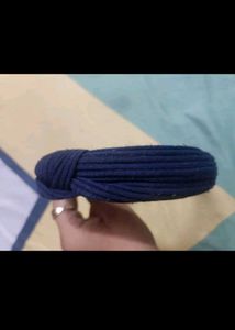 Navy Blue Knotted Headband