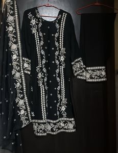 chikankari suit set