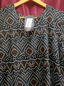 Black Kurta XL size