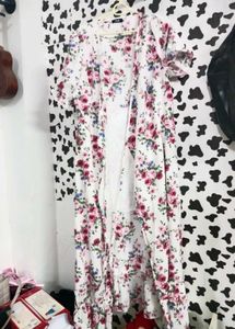 Floral Wrap Maxi Dress