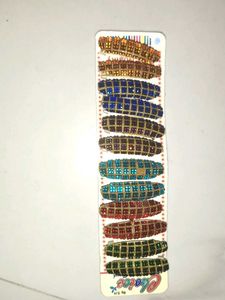Sparkling saree Clips Set