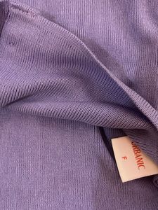 Lavender Button-Up Ruffle Sleeve Top