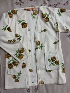 Floral Knit Cardigan