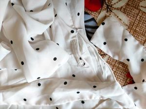 High Flare Dress With Attached Inner