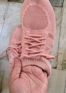 Stylish Pink Sneakers