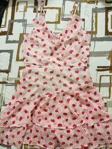 Cute Strawberry Romper