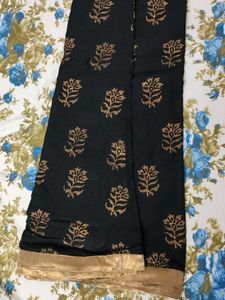 Biba Black And Gold Palazzo Pant