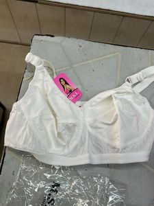 All Size Available pack of 2 White Bra cotton