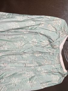 Beautiful Mint Green Ethnic Skirt