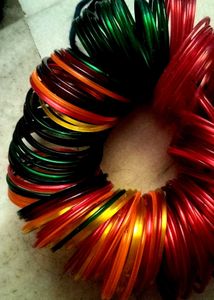 Assorted Color Bangles Set