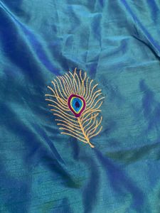 curtainblue set of 2(7ft) removing  soon