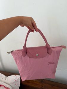 Pink Longchamp Le Pliage Bag(₹4500)