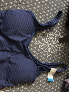 Comfortable Blue Sports Bra