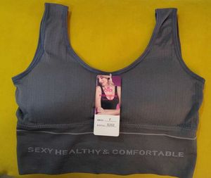 260 -- Gray Sports Bra