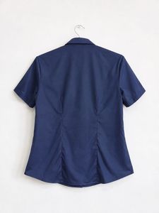 Classic Navy Blue Short Sleeve Shirt