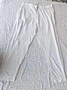 Comfortable White Cotton Salwar Pants