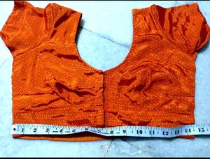 Creap Saree With Readymade Blouse
