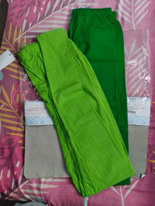 Combo of Green Leggings(2shades💚)