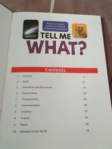 Tell Me What? Trivia Book