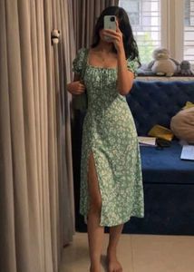 Chic Floral Midi Dress