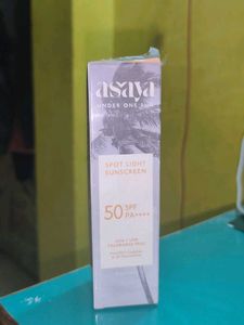 Asaya Spotlight Sunscreen SPF 50