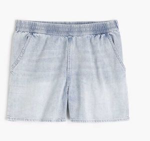 hnm shorts pale denim colour
