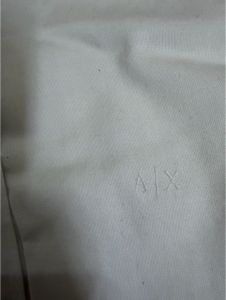 AX Men's White Classic Fit Shirt