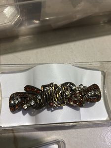Vintage Rhinestone Hair Clip