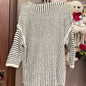 Cozy Striped Knit Sweater