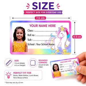 Personalized Name Labels for Kids