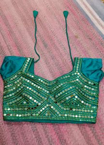 Embellished Silk Blouse