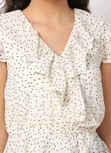 polka dot top