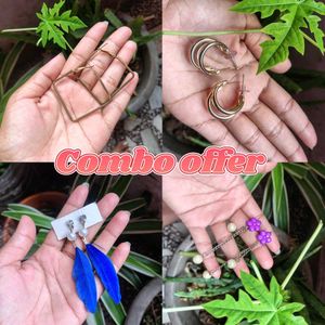 Earrings Combo Offer✨🌷