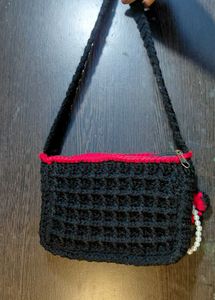Handmade Crochet Clutch Bag
