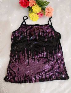 Sparkly Sequin Camisole Top