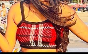 Crochet Bikini Top with Shell Accents combo