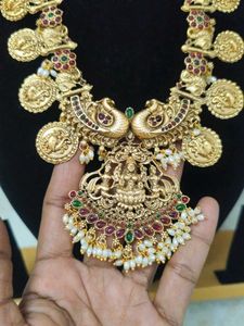 Exquisite Lakshmi Coin Necklace