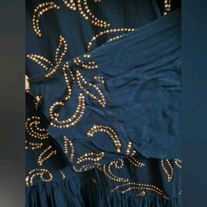 Elegant Teal Ethnic kurti