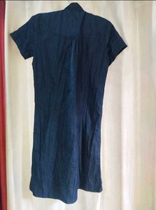 Elegant Navy Blue Dress👗