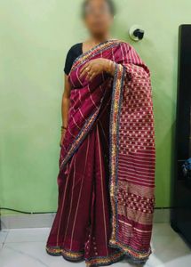 Kota Saree with Sequin Border