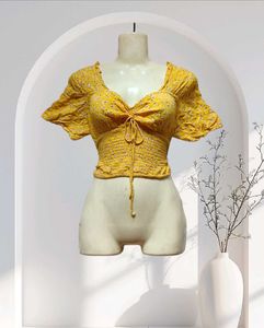 Beautiful Pinterest Yellow Top