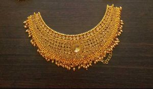 Exquisite Kundan &amp; Pearl Choker Necklace Set