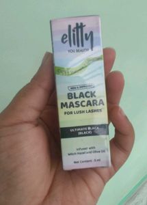 Elitty black mascara (Sealed, Unused)