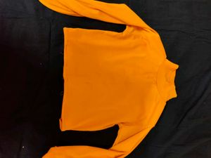Yellow Long Sleeve Top