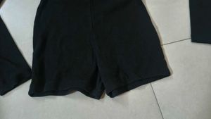 Chic Black Long Sleeve Bodysuit top