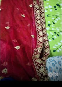 Heavy Bridal Lehenga Velvet Work