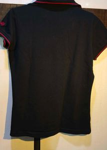 Flying Machine Black Polo T-Shirt