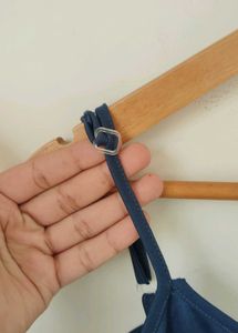 Blue Spaghetti Strap Maxi Dress